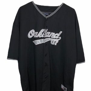 Renegade Oakland Button Up Baseball Jersey